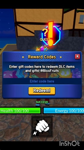 blox fruits Redeem New codes update #roblox #rngcodes