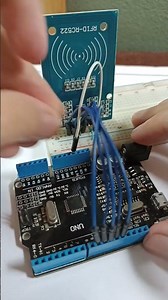 🔒Control de Acceso con módulo RFID RC522 y #arduinouno 🔋#arduino #arduinoproject #arduinolove