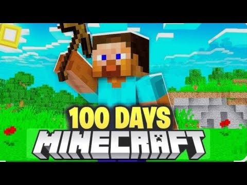100 days in the survival series part 1 #minecraft #100dayschallenge