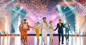 BTS Light Up The Seoul Skyline In ‘Dynamite’ Grammy Performance