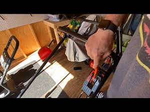 Honda HRX217HYA Drive Clutch Cable Adjustment | Mower would not go Fast 💨