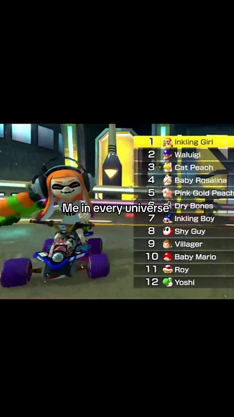 Inkling Girl in Mario Kart: A Fan Favorite