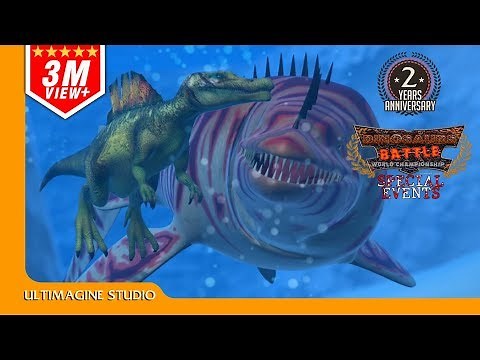 Mosasaurus VS Spinosaurus : Dinosaurs Battle Special #dinosaursbattles #dinosaur #dinosaurs