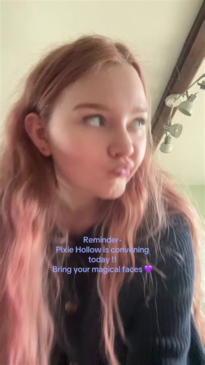 Who’s joining ?!! We are having a call with many exciting reveals!- link is on the discord (or you can dm me and I’ll send it to u 💜) #pixiemccann #pixiehollow #fangirl #smallartist