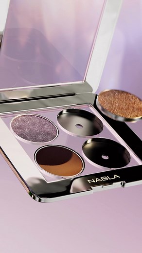NABLA Cosmetics | A declaration of creativity, 𝐋𝐢𝐛𝐞𝐫𝐭𝐲 𝐗 System is coming! 🪽 An unique system with easily refillable eyeshadows, the invisible magnets on... | Instagram