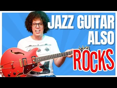 Can you Rock on a Jazz Guitar? Ibanez Hollowbody - 2021 AMH-90 CRF Review