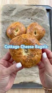 Cottage Cheese Bagels