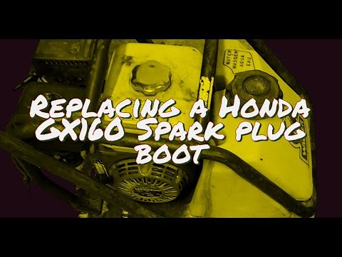 Replacing a Honda GX160 Spark Plug Boot