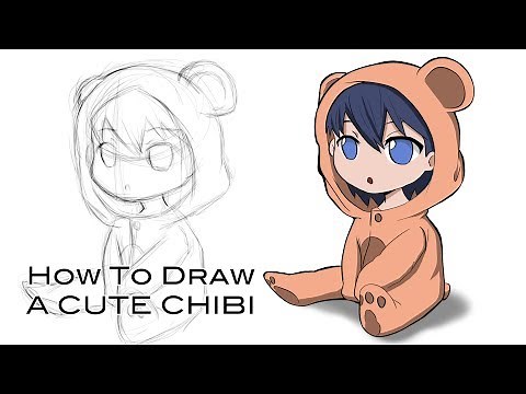 HOW TO DRAW A CUTE CHIBI