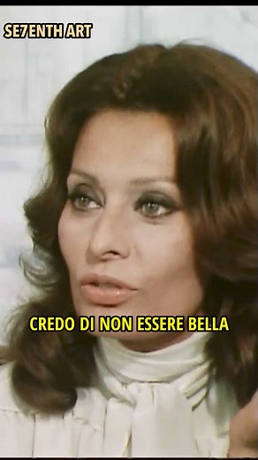 368K views · 142 reactions | “Non mi sento per niente bella” Sophia Loren #sophialoren | Se7enth Art | Facebook