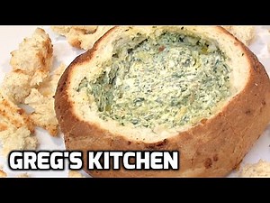 PULL APART SPINACH CHEESE DIP COB - Greg's Kitchen