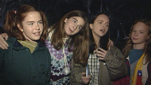 641K views · 11K reactions | The 'Now and Then' cast gave ET an on-set tour of the cemetery they used while filming 1995's coming-of-age comedy's séance scene. | Entertainment Tonight | Facebook