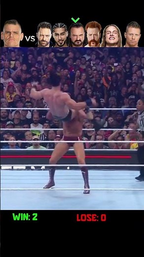 All of Gunther 1vs1 PPV Matches of 2022-23