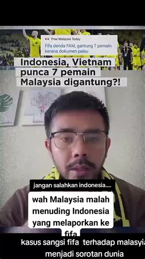 Kasus Sanksi FIFA Terhadap Malaysia: Mengapa Indonesia Tidak Bersalah?
