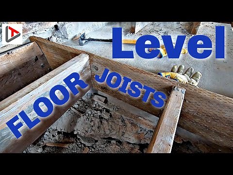 Leveling Floor Joists With Hangers