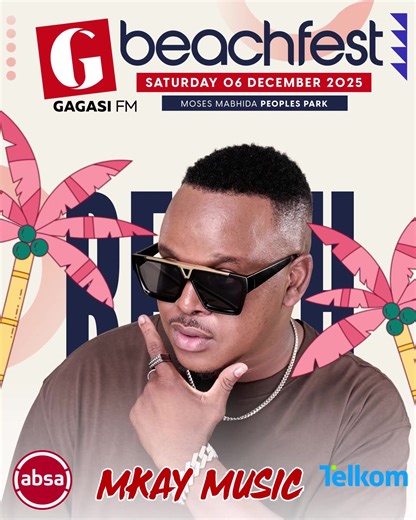 Mkay Music knows how to bring the audience together and make every moment feel interactive. Abantu bazozwa umsindo owenziwe yiBeachFest kusukela ekuqaleni kuze kube sekupheleni. #iSummerEmnandi #GagasiFMBeachFest2025 #GagasiFM #TheSoundOfKZN