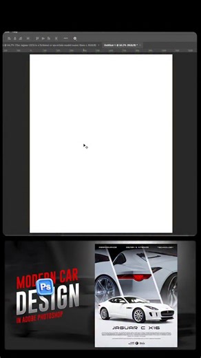 4.8K views · 452 reactions | Modern Car Poster design in Adobe Photoshop Video on my YouTube Learn Creative Channel #learncreative | Learn Creative 2.0 | Facebook