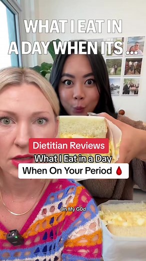 Making me drool over here with this WIEIAD for that time of the month🩸🦈 Stitch with tiffycooks on TikTok. #period #sharkweek | Abbey's Kitchen