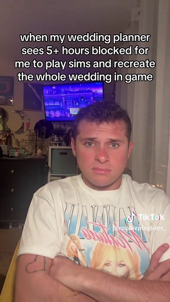 u expect me to go a whole day without playing?? #thesims4 #thesims #sims #sims4 #simstok