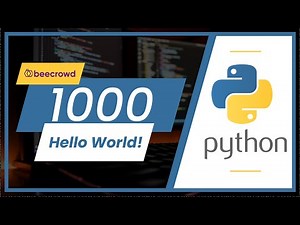 Python: Beecrowd 1000 | Hello World #1