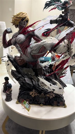Is this the best AOT figure so far ??😍 #attackontitan #aot #mikasa #femaletitan #mikasaackerman