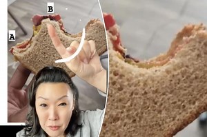 Viral debate erupts over how to properly eat a sandwich — and what it says about your personality