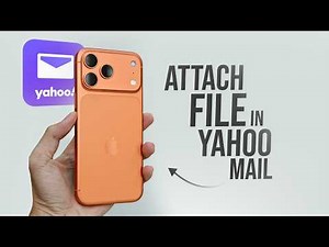 How to Attach File in Yahoo Mail iPhone (tutorial)