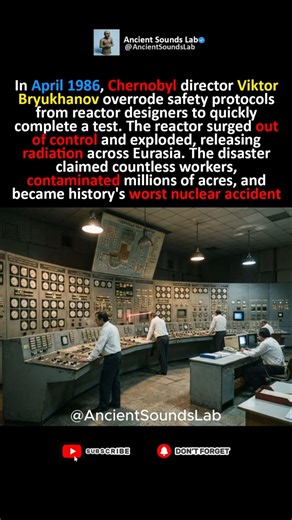 The Chernobyl Chemist's Mistake ☢️