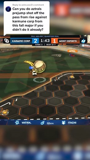Insane Gaming Moment: Aztral's Mind-Blowing Ceiling Shot in Rocket League