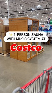 It’s baaaaaack! The viral 2 person sauna is back at Costco! How great would this be in your home gym or basement?! Talk about self care! 🧖 #costco #sauna #homegym #health #wellness #homesauna #sweat #feelgood #fitness | Discovering Costco