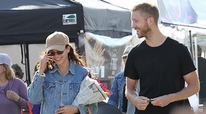 Calvin Harris & Girlfriend Aarika Wolf Look Smitten at the Farmers’ Market