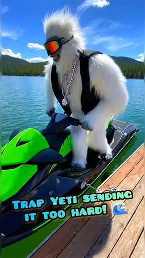 Trap Yeti sent it Too Hard! 🌊💀