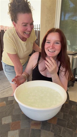 Ice Water Bucket Challenge with My Daughter Haley: I Lost Again! 😅