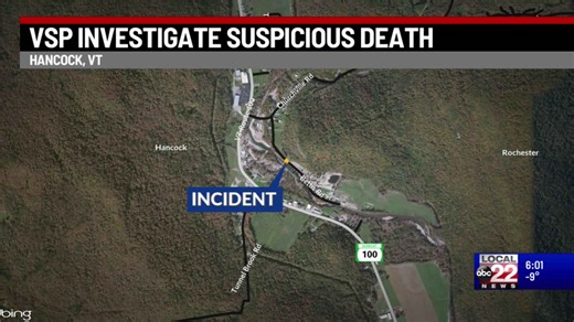 Authorities investigate suspicious death in Addison County