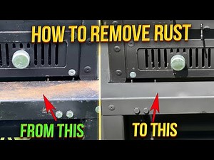 How to Remove Rust from your BBQ #bbq #rust