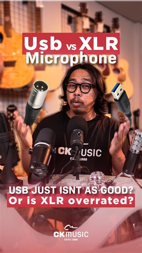 🎤 USB Mic — What's the Difference? A plug-and-play mic that connects straight to your computer, no audio interface needed. That's a USB mic. 💻 🎚️ Does it replace XLR? Not really. USB is for convenience & speed. XLR is for pro-level sound, control & upgrade path. It all comes down to YOUR needs. 🎶 Not sure which one's right? 📍 Hear the difference in person at CK Music 🛒 Or explore our range online #ckmusic #audio #USB #microphone #xlr #podcast #recording #samson #zoom #shure #sharing | CK M