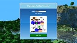 Papertazers Skin Grabber Minecraft Mod