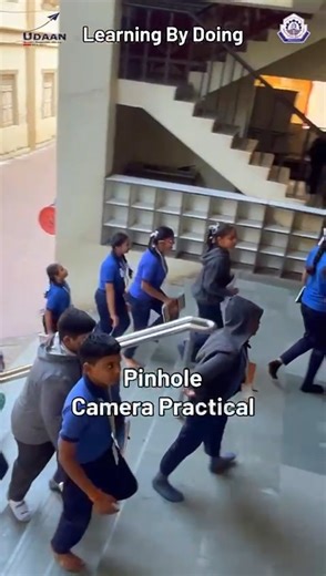 Udaan – Learning By Doing ✨ Today, CEMS and KKV students explored the magic of light with a Pinhole Camera practical at the Udaan Lab. A simple activity turned into a powerful lesson as they discovered how light travels in a straight line and how images form without a lens. At CES under the Udaan Program, science isn’t just taught — it’s experienced. #udaaneducation #learningbydoing #scienceexperiment #pinholecamera #cesanand #cems #kkvschool #udaanlab #handsOnLearning #practicallearning #scienc