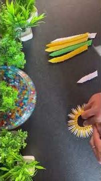 How to make 3D origami peacock part-2 (step-by-step) #origami #papercraft