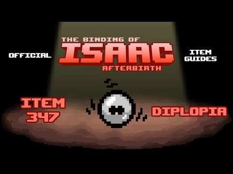 Official TBOI Item Guides No. 347: Diplopia