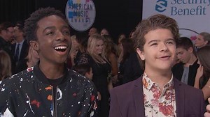 "Stranger Things" Kids Go to 2017 AMAs on a School Night