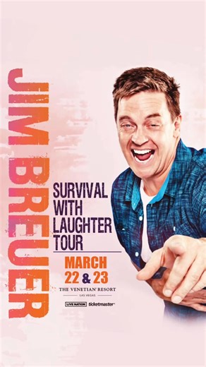 From Half Baked to SNL and now The Summit Showroom at The Venetian, don't miss the hilarious Jim Breuer up close and personal this March 22nd and 23rd.  https://bit.ly/49uGy5X | Live Nation Las Vegas | Facebook