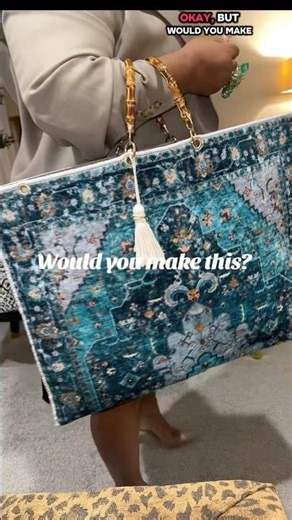 How to make a carpet bag.