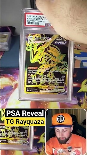 PSA Grade Reveal! Episode 8 Rayquaza Vmax Silver Tempest #pokemoncards #psagrading #psa #pokemon