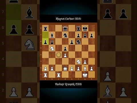 Vladimir Kramnik vs Magnus Carlsen • Tata Steel Group A - Wijk aan Zee NED, 2011