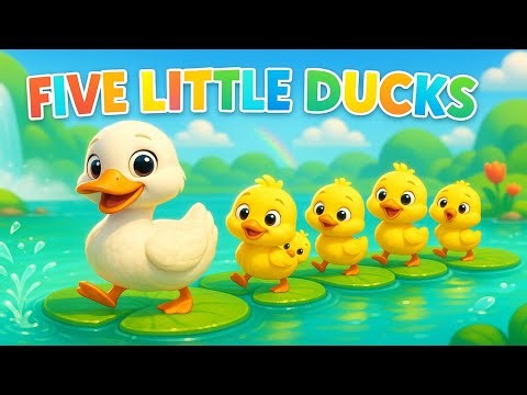 Five Little Ducks – Best Favorite Nursery Rhyme for Toddlers