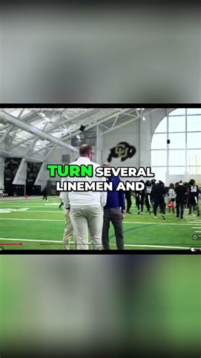 Coach Prime's INSANE Spring Game Prep: Full Speed Ahead! #shorts