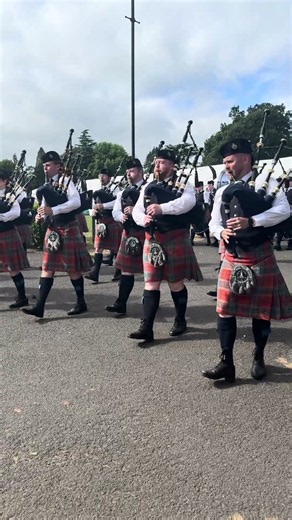 Shotts & Dykehead Caledonia Pipe Band March to the Line @ Scottish Championships 2026