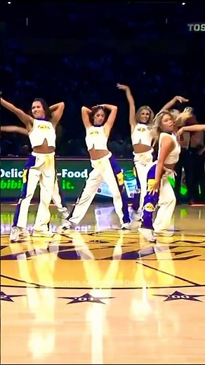 Laker Girls (Los Angeles Lakers Dancers) - NBA Dancers - 10/12/25 "Play Hard" dance performance
