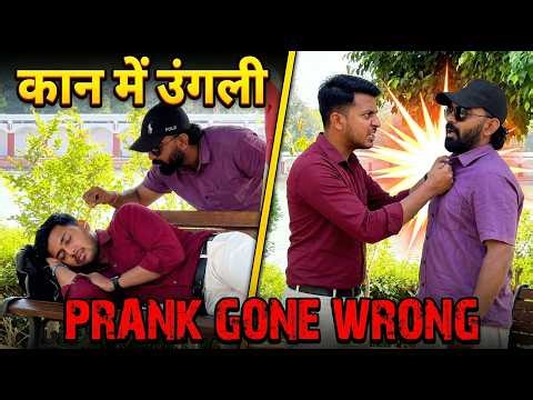 Sote Hue Aadmi Ko Patte Se Pareshan Kiya! 😂 | Epic Prank | Vabby731